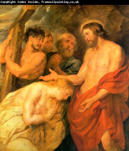 Peter Paul Rubens Christ and Mary Magdalene